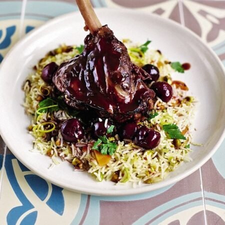 albaloo polo at ayvana persian restaurant