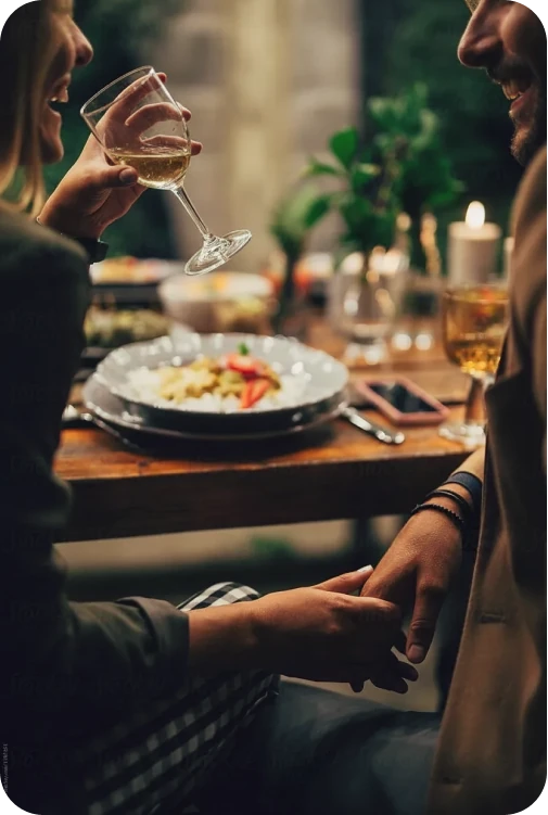 persian restaurant for date night