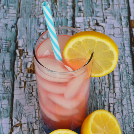 pink cocktail