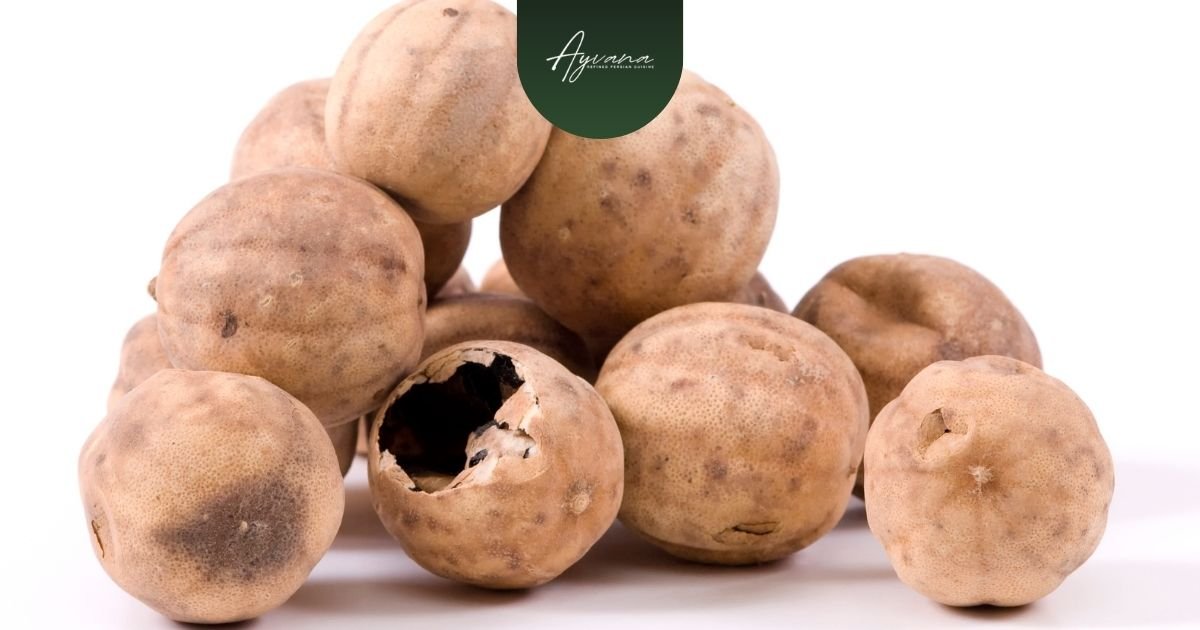 Close-up of dried limes